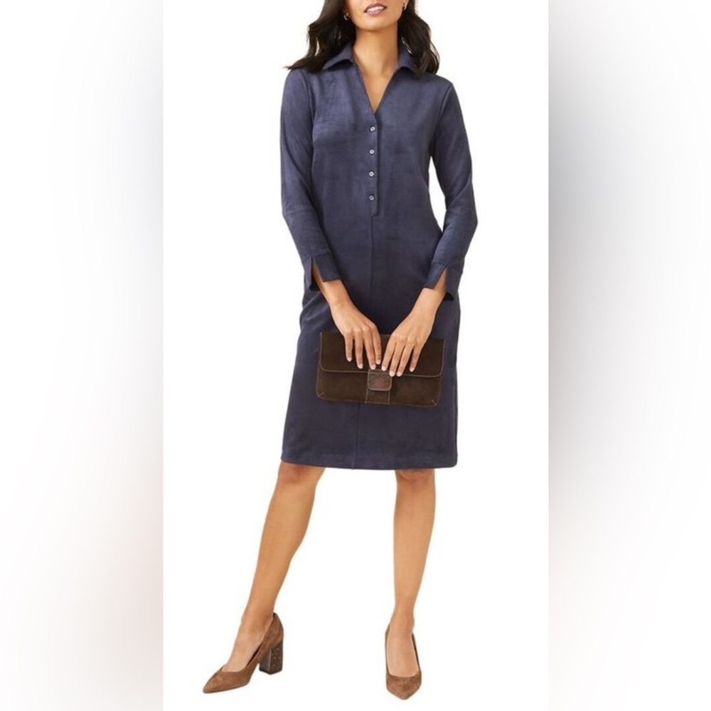 J.McLaughlin Ilyia Navy Blue Dress With Pockets Women’s XS